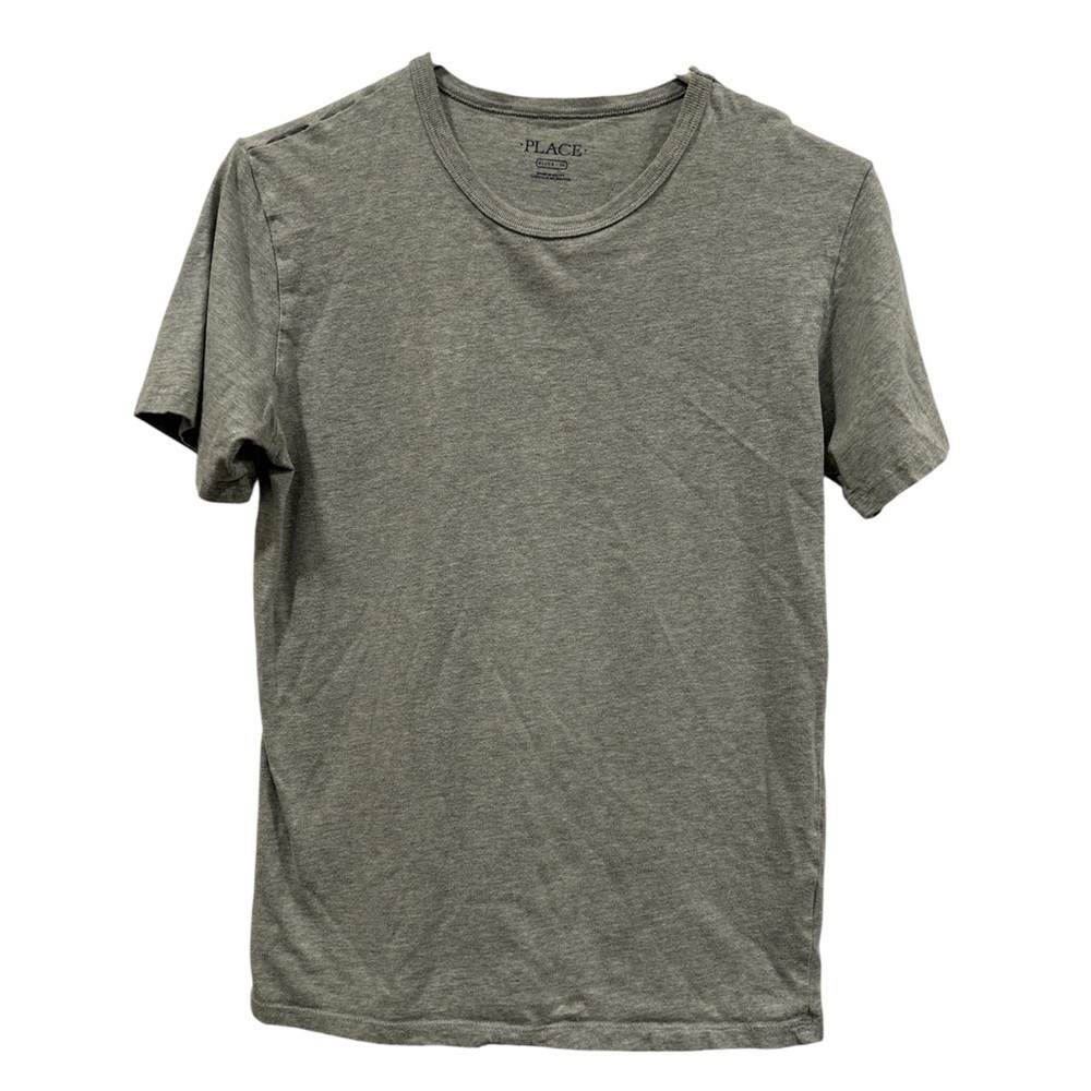 PLACE Heather Gray Short Sleeve Tee